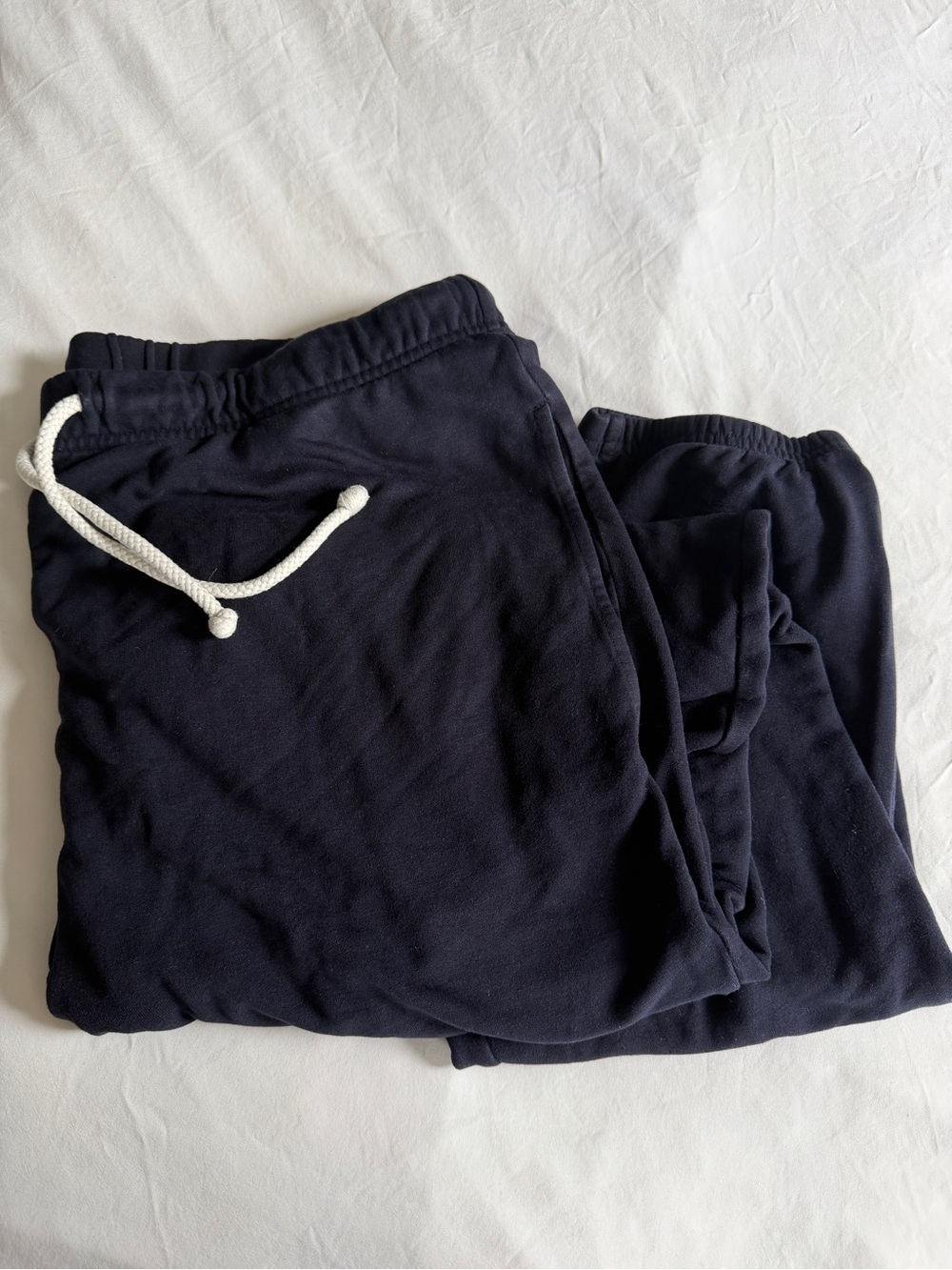 Lou & Grey Navy Blue Drawstring Sweatpants